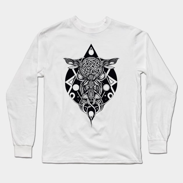 Mystical fantasy art. Long Sleeve T-Shirt by AndreKENO